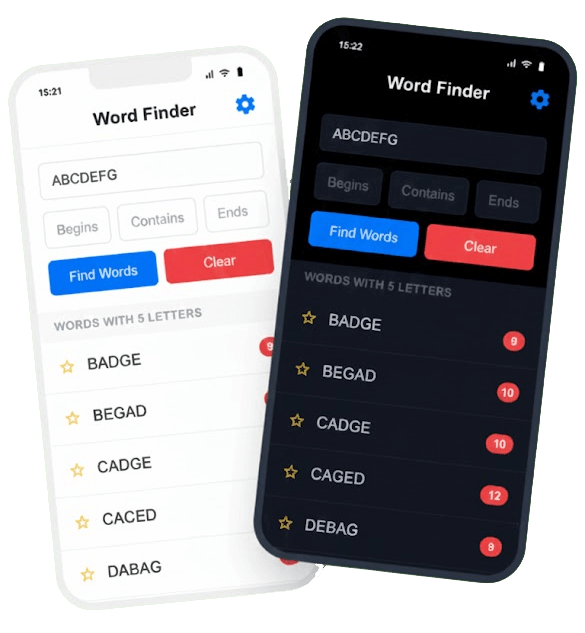 Word Unscrambler app hero image